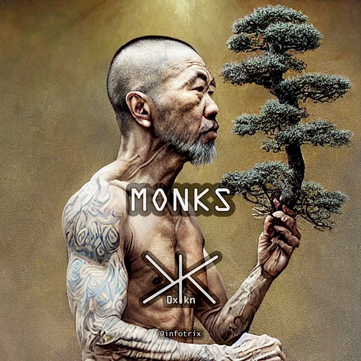 Monks by Ken Newton